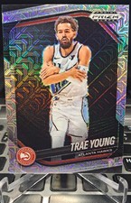 2024-25 Panini Prizm Black - Trae Young, Trae Young #141 Mojo Prizm /25