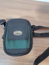 Lowepro Z5 Camera Bag Pouch Small Compact Green Black Adjustable Strap