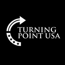 22" Charlie Kirk Freedom Turning Point die cut vinyl decal sticker wall window