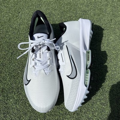 NIKE Air Zoom Infinity Tour 2 Golf Shoes Mens 12 White Vapor Green