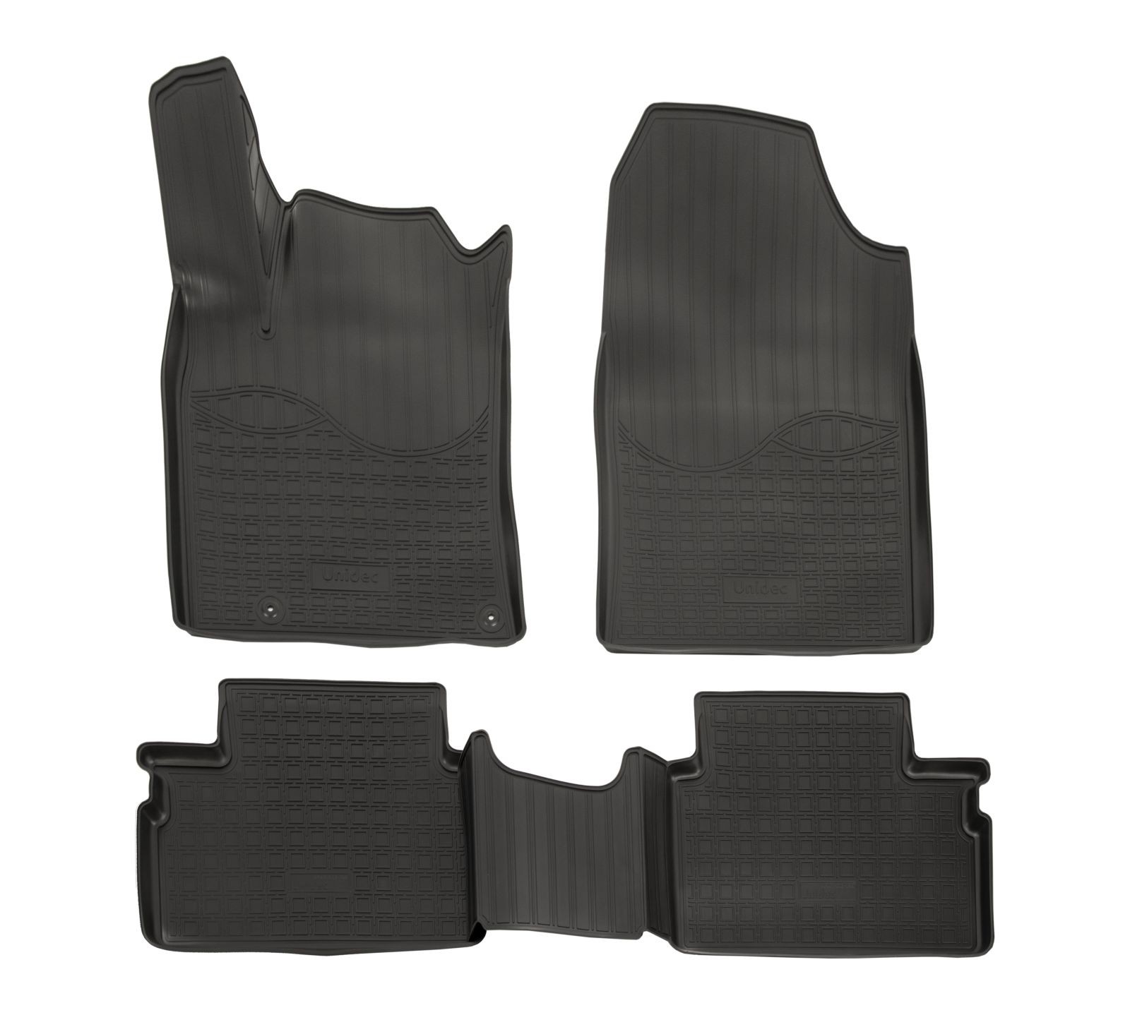 Tapis caoutchouc 3D Kia XCeed haut de gamme à bords surélevés 4 pièces