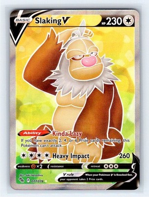 Pokemon TCG - Slaking V (Full Art) - Pokemon GO LP