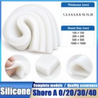 Ultra Soft Silicone Sheet Shore Hardness 0 10 20 30 40Degrees Mat Plate 1mm-20mm