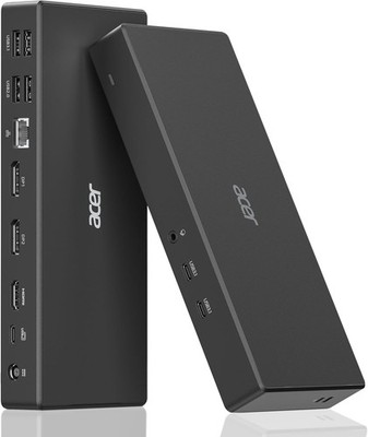 Acer 11-in-1 USB-C Docking Station 4K60Hz Triple Monitor DP+HDMI Ethernet SEALED