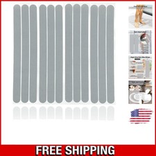 Versatile Non-Slip Stickers - Use in Bath, Kitchen More - 12 Pack of 0.75x11