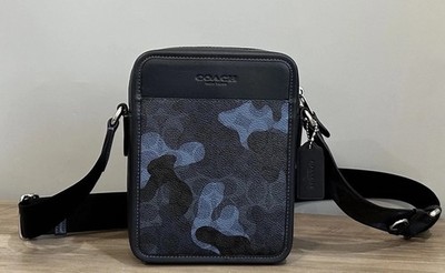 COACH Sullivan Crossbody Bag In Signature Camo Print CDR04 Silver