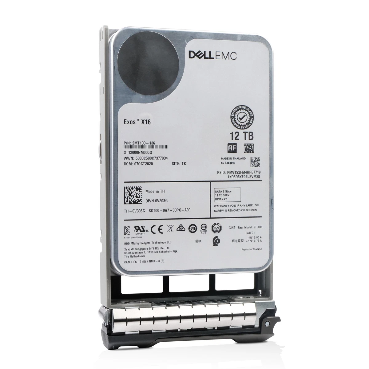 Preços baixos em Unidades de disco rígido interno Dell 12 TB de