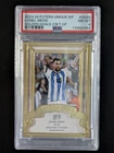 2023-24 Futera Unique LIONEL MESSI 8/8 Golden Goals 23KT #GG20 PSA 8
