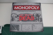 Hasbro Monopoly the Walking Dead Survival Edition Board Game *RARE* Square Box