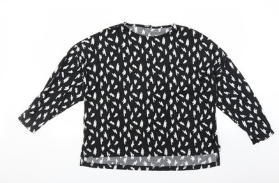 Schwarzer Damenpullover Pullover UK-Größe 16 von Pep & Co
