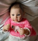 Babypuppe, ähnlich Rebornbaby, Spielpuppe  50 cm, Mädchen