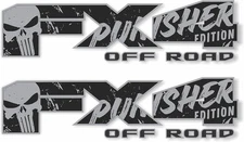 FX4 Decals Offroad Stickers Bedside Emblem Super Duty F 150 F250 F350 F450 (Blac