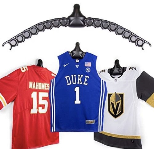 JerseyGenius Adjustable Jersey Display | Shapes to Fit Any Sports Shirt Whiz