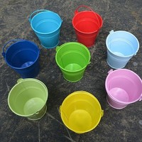 10 Pcs Balkon HäNgetopf Blumentopf HäNgend Metall HäNgende BlumentöPfe