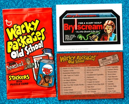 2009 Wacky Packages Old School Series One *PICK-A-SINGLE* Complete Your Set