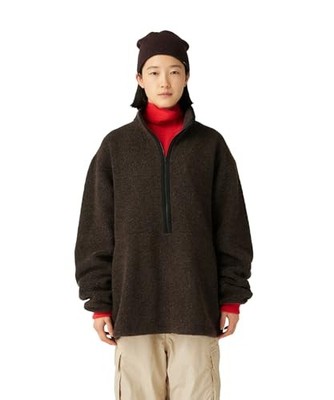 Snow Peak Recycled Wool Boa Pullover JK-25AU022 Herren/Damen Sweatshirt Dark