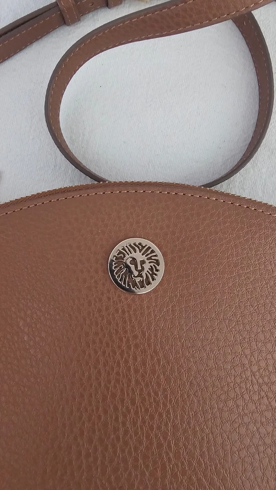 Anne Klein Classic Curves Crossbody Bag Saddle Tan - Image 2 of 4