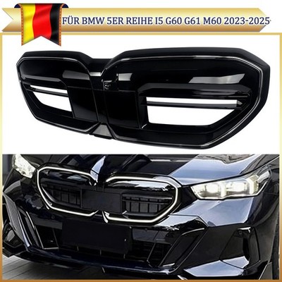 Sport Kühlergrill Mit LED Glanz Schwarz Passt Für Bmw 5er G60 G61 M60 2024-2025