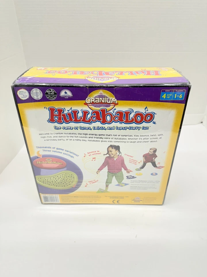 Cranium Hullabaloo Game Tunes, Twists & Topsy-Turvy Fun 2004 New Sealed - Image 3 of 4