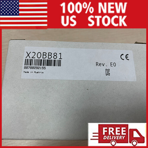 B&R X20BB81 PLC Module New In Box Free Shipping X20 BB 81 - Picture 1 of 3