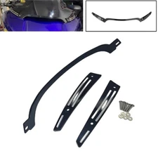 Black Windscreen Connector & Trim For Harley Touring Road Glide 2015-2023 FLTRX