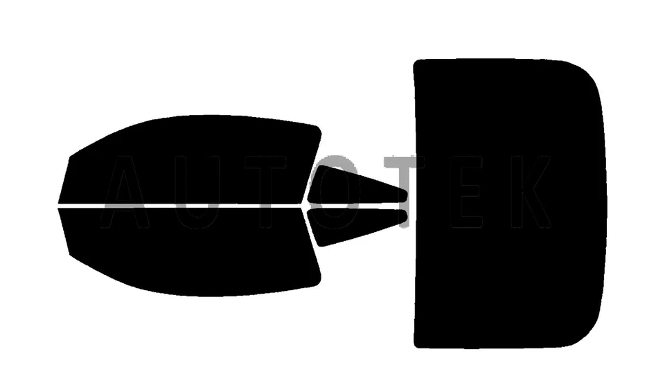 Película de ventana precortada en todos los lados cualquier tono % para Ford Mustang cupé 2010-2014 Foto 2 de 4