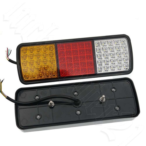 2 X 75 LED Tail Lights Stop Reverse Indicator 12V Ute Trailer Caravan Truck Boat - Picture 5 of 12