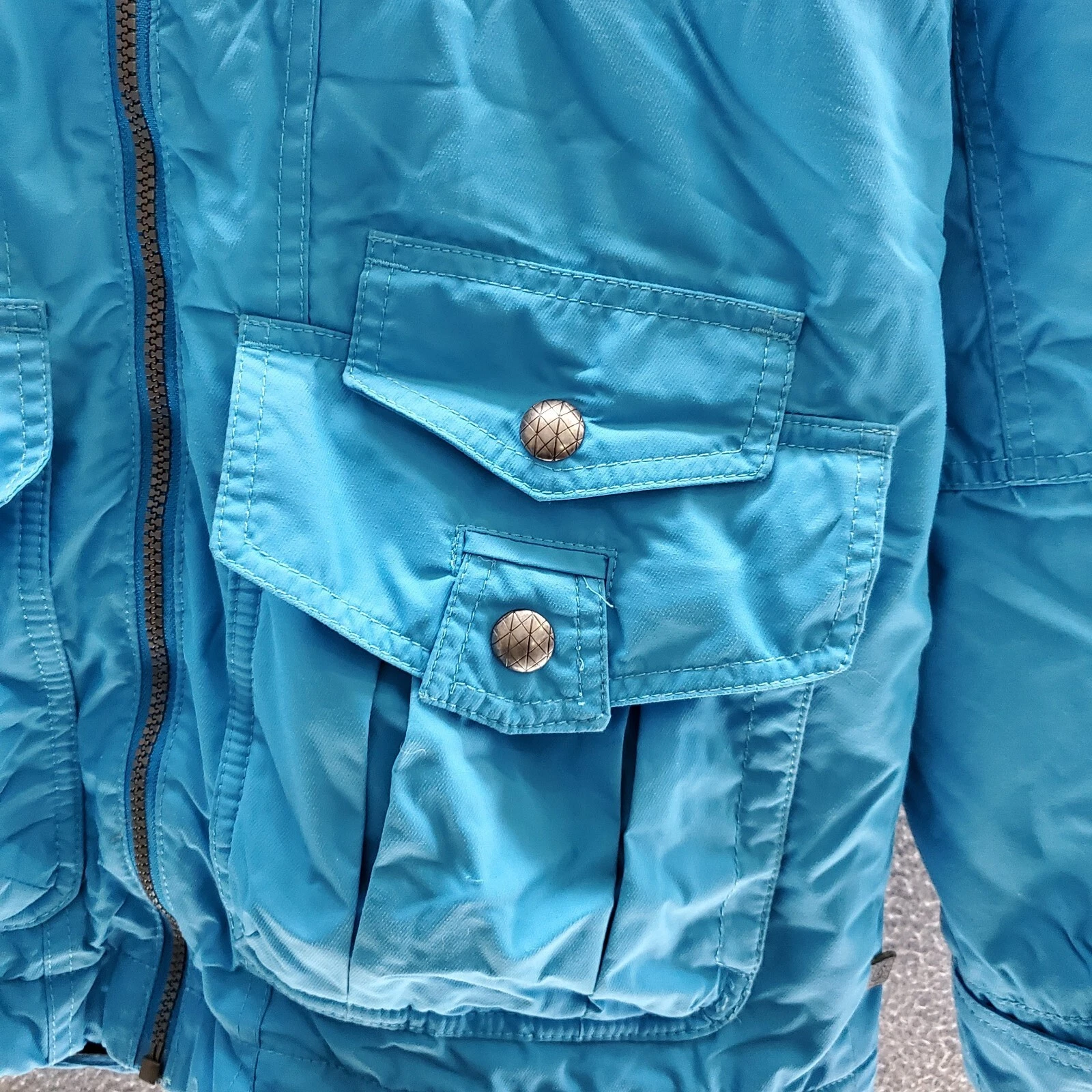 burton activewear dryride full zip hooded pockets jacket