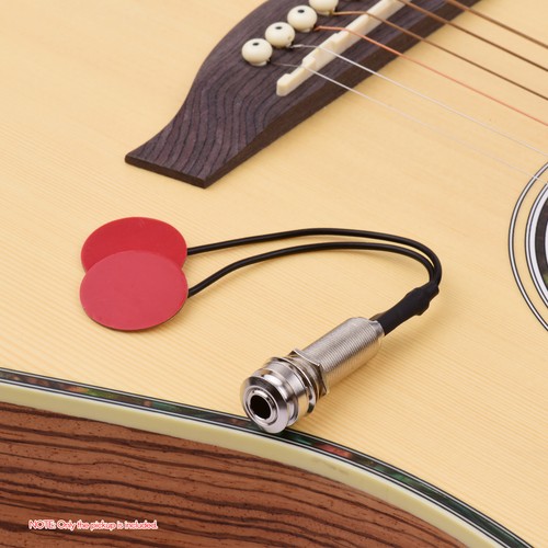 Pickup Piezo Transducer for Acoustic Guitar Violin Ukulele Mandolin Banjo W6Y3 - Picture 6 of 8