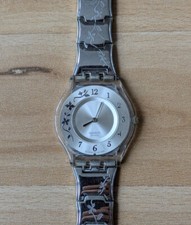Swatch Skin, silber, wasserdichte Armbanduhr
