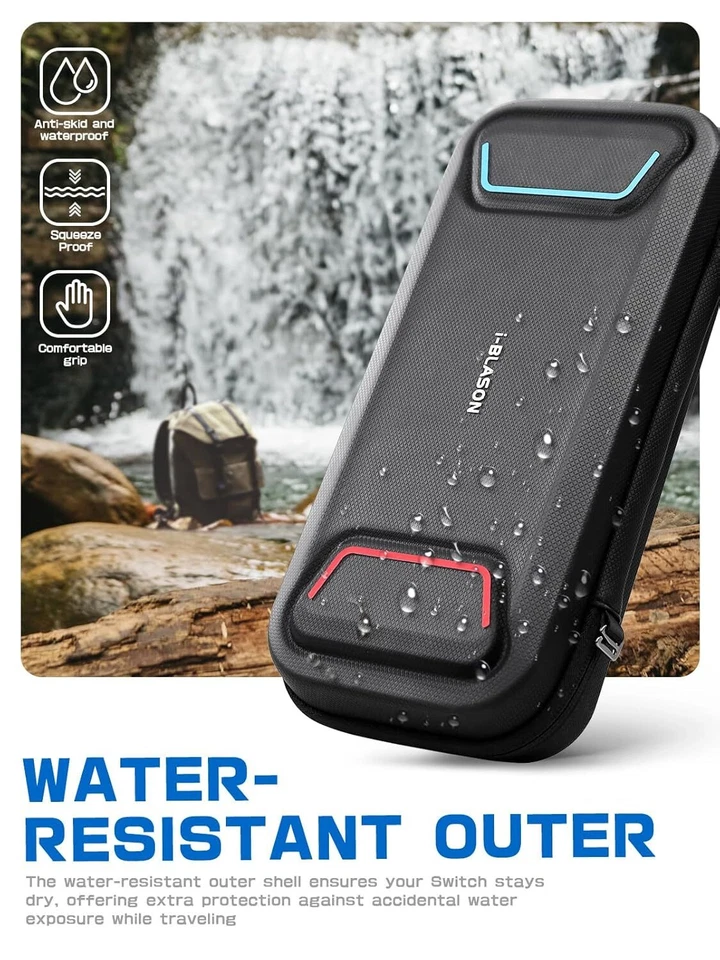i-Blason Carrying Case for Nintendo Switch 2/1/OLED Waterproof Travel Case Shell - Image 4 of 4