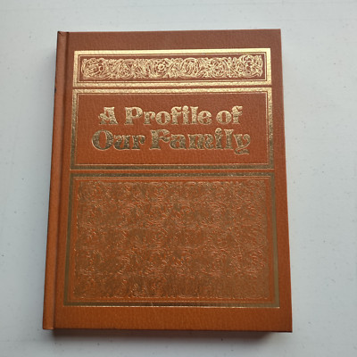 A Profile Of Our Family History Book New Blank Vintage 1978