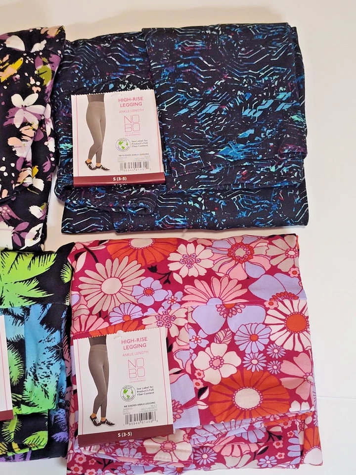 Lote de 4 Leggings Estampados Sin Límites Talla Pequeña 3-5 Nuevos con Etiquetas Foto 2 de 4