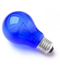 DARK BLUE LAMP FOR "THE MININ REFLECTOR" /60 WATTS/