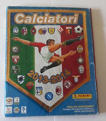 Fotoalbum Abzehbilder Fußballer panini 2013 2014 14 Komplettset Aufrüst Full V1