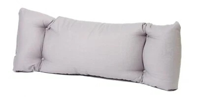 Grey LUMBAR LOWER BACK SUPPORT CUSHION/PILLOW *Made in the UK* Machine Washable