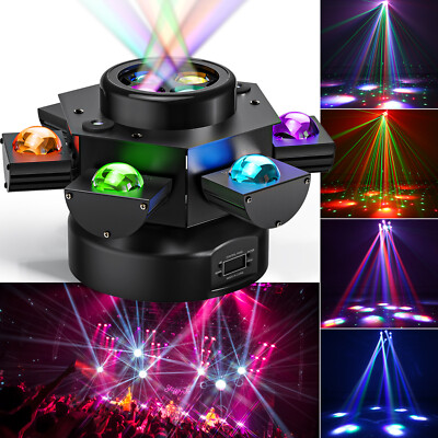150W Moving Head Bühnenlicht RGBW LED - Professioneller Scheinwerfer Mit Fernbedienung Für Partys & Events