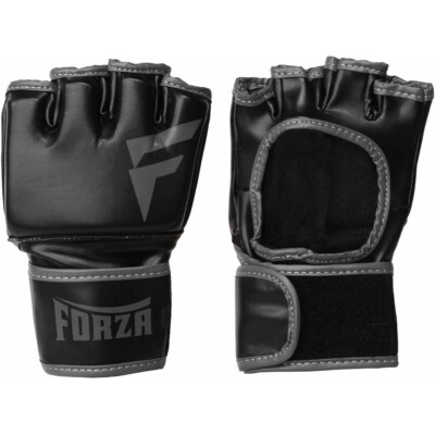 Forza Sports Vinyl Training Gloves - Black/Gray