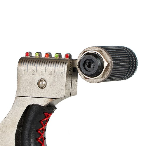 Professional Laser Hunting Catapult Slingshot & 5x Rubber Band Aim Point Target - Picture 6 of 14