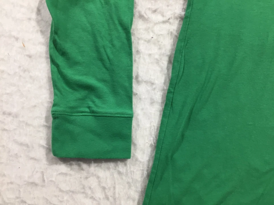 UND Fighting Hawks Under Armour T Shirt Mens L Large Green Graphic Print Long - Image 3 of 4