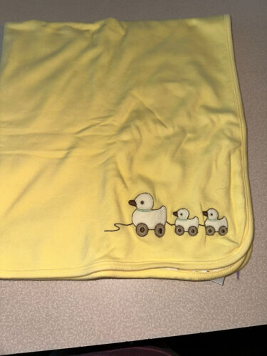 Baby Gymboree Yellow Toy Duck Baby Blanket Pull String - Picture 1 of 3