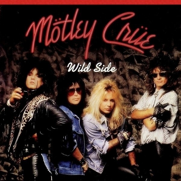 MOTLEY CRUE Wild Side BANNER 2x2 Ft Fabric Poster Tapestry Flag