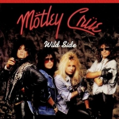 MOTLEY CRUE Wild Side BANNER 3x3 Ft Fabric Poster Tapestry Flag