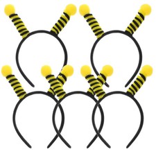 5PCS Bee Antenna Hair Bands Party Tentacle Headwear Cute Hair Bands Hair Hoops