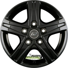 Borbet CWD black glossy 6.5x16 ET52 - LK5/112 ML66.5 Felge Alu Borbet CWD black glossy 6.5x16 ET52 - LK5/112 ML66.5 Felge Alu