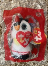 2021 McDonald  s Happy Meal Ty Teenie Beanie Toy 5 Pongo The Penguin   NEW  