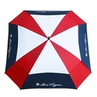 Ben Hogan Golf Deluxe 68" Tour Umbrella, Square, Red White and Blue