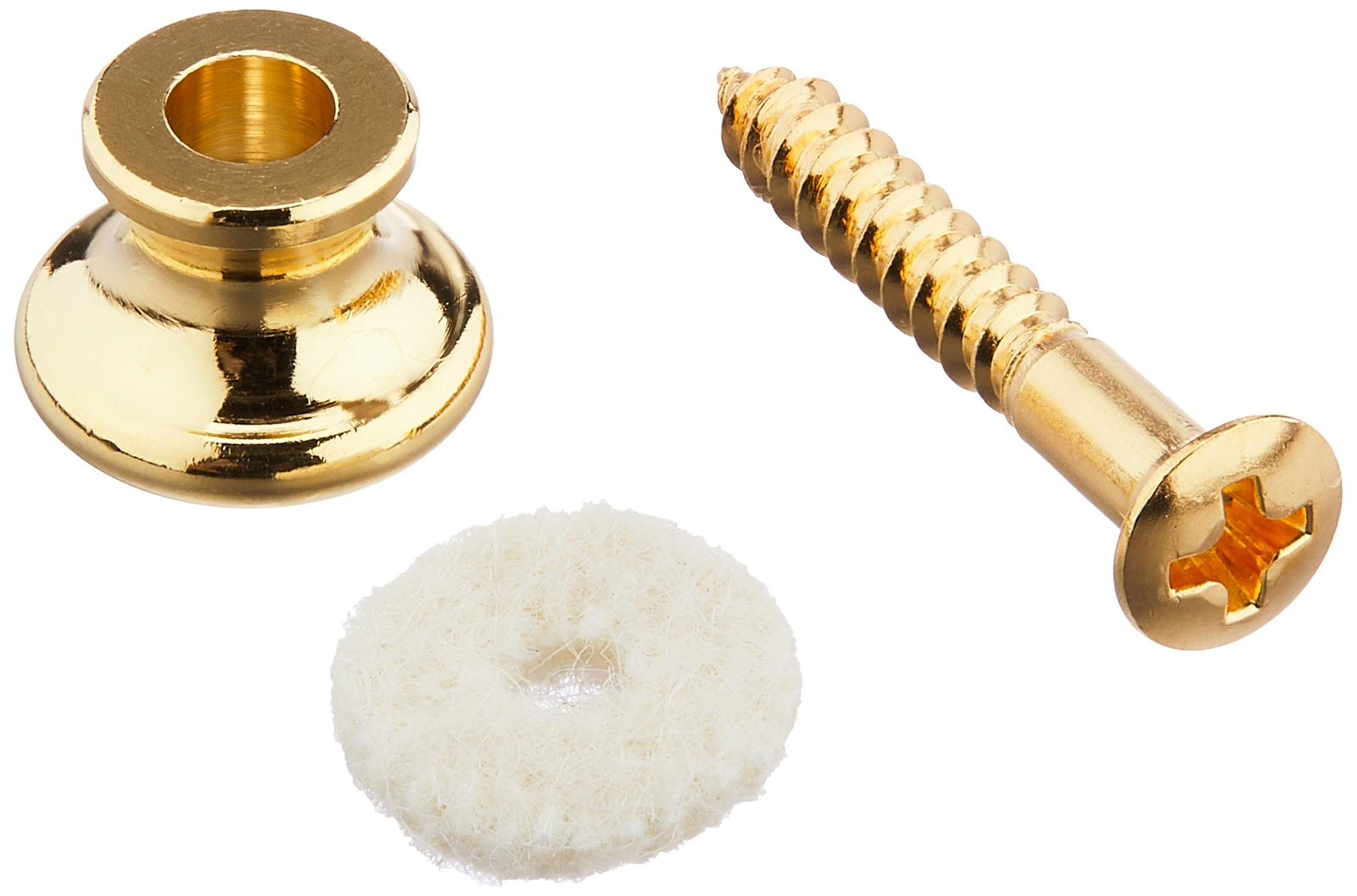 Famous End Pins Small Strap Button For Guitar & Bass Ukulele EP-B1 GG Gold