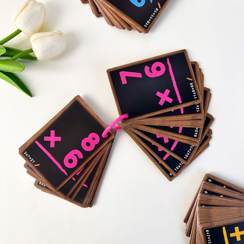 Early Education Math Teaching Flash Cards Math Teaching Aids School