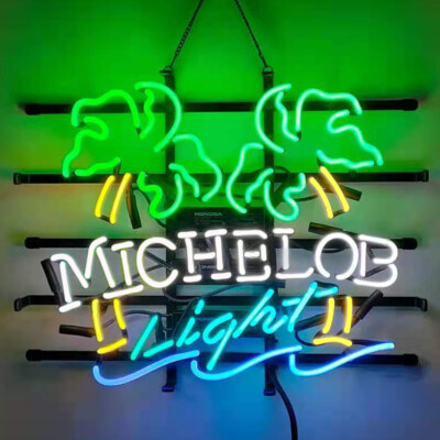 New Light Beer Neon Signs Beer Bar Pub Restaurant Man Cave Wall Decor ...